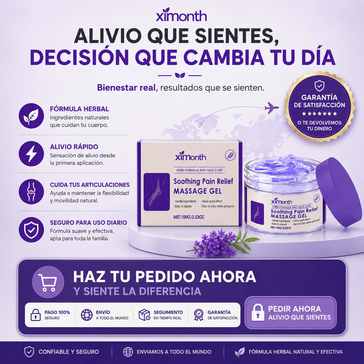 FlexZen™ Gel Calmante Muscular y Articular