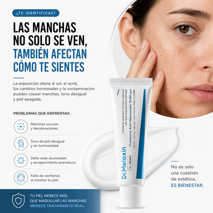 DR. Melaxin TX Ácido Tranexámico CREMA | Crema para pecas en la piel