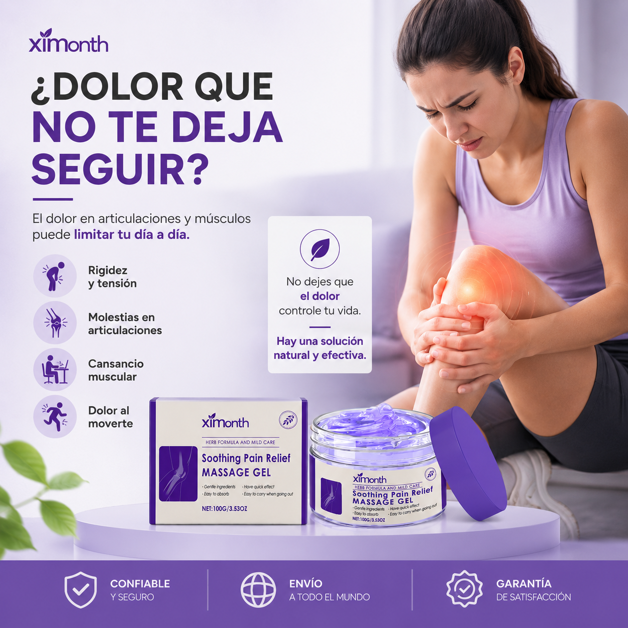 FlexZen™ Gel Calmante Muscular y Articular