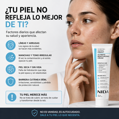 Crema Facial NIDA Anti-Edad