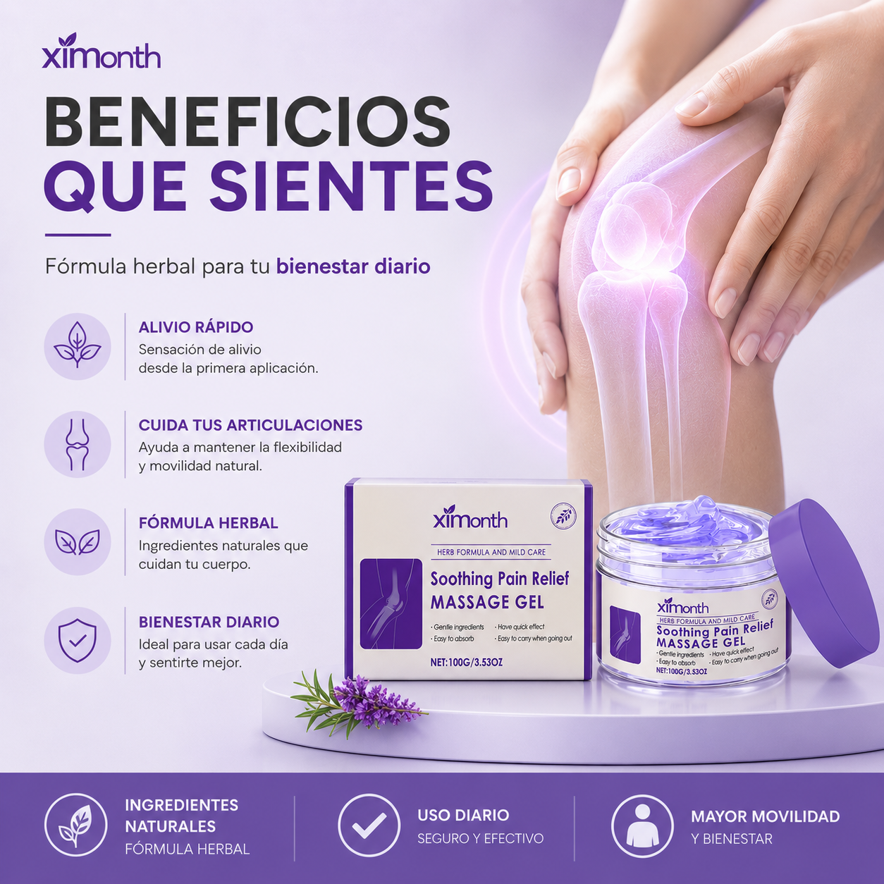 FlexZen™ Gel Calmante Muscular y Articular