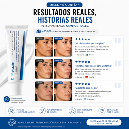 DR. Melaxin TX Ácido Tranexámico CREMA | Crema para pecas en la piel