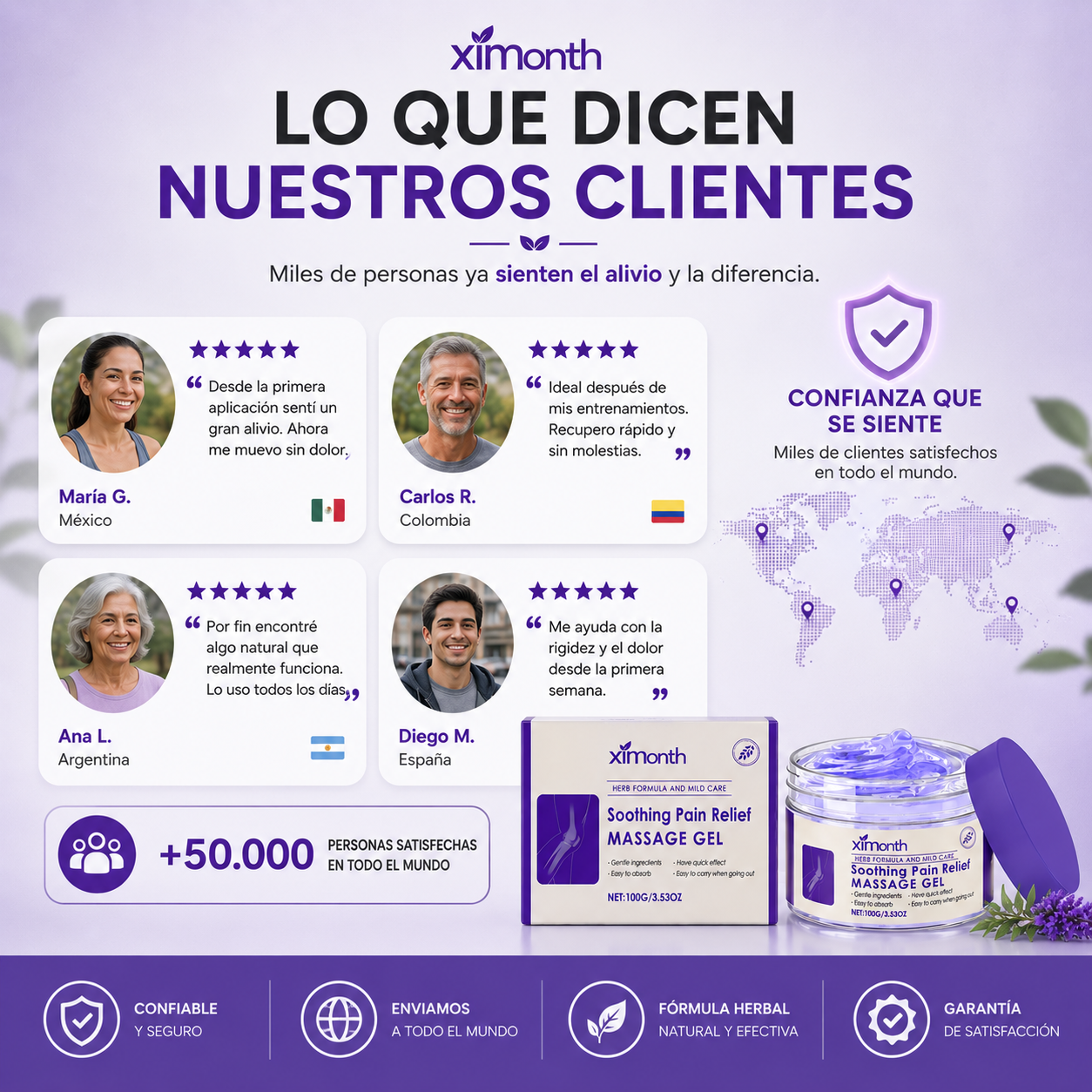 FlexZen™ Gel Calmante Muscular y Articular
