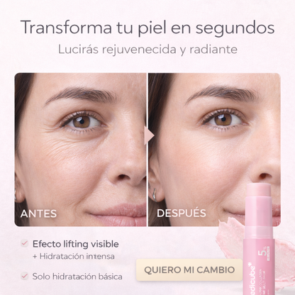 Medicube PDRN Bálsamo Multi Volumen Colágeno Rosa - Solución Antienvejecimiento Todo en Uno